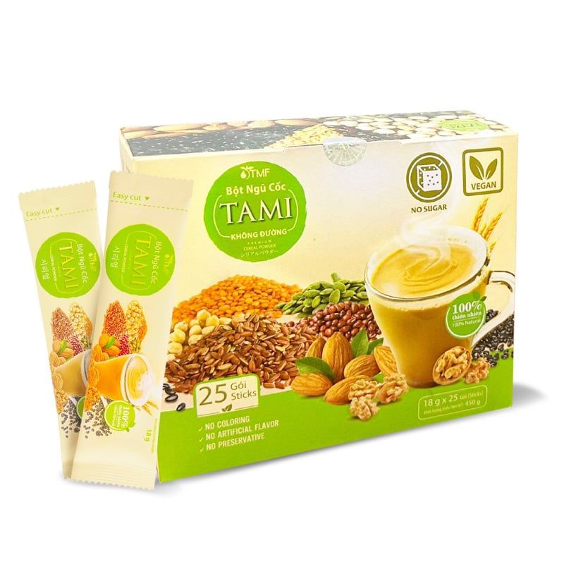  Ngũ cốc Tami không đường 450g 