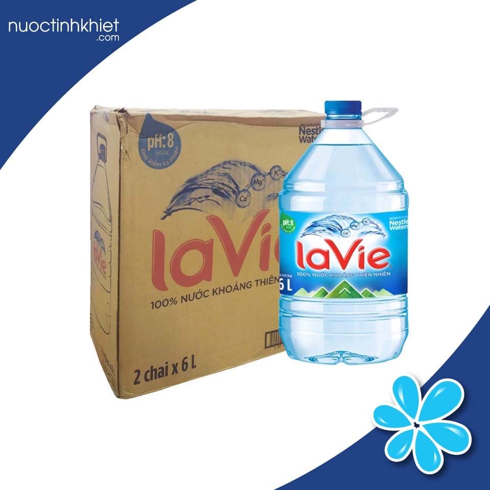  Nước Lavie 6lit 