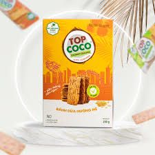  Bánh Dừa Nướng Vị mè Hộp - 230g 