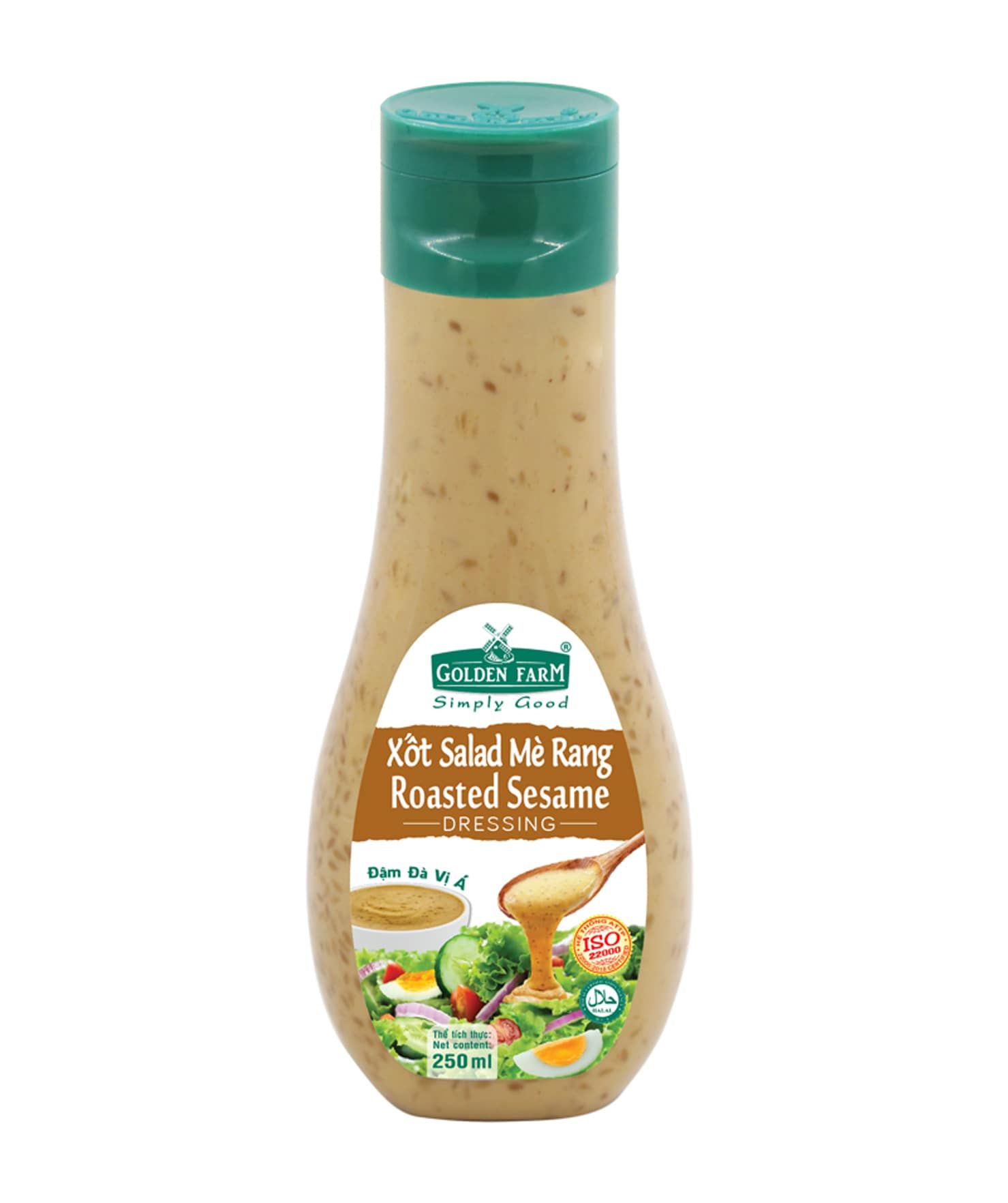  sốt mè rang golden farm 250ml 