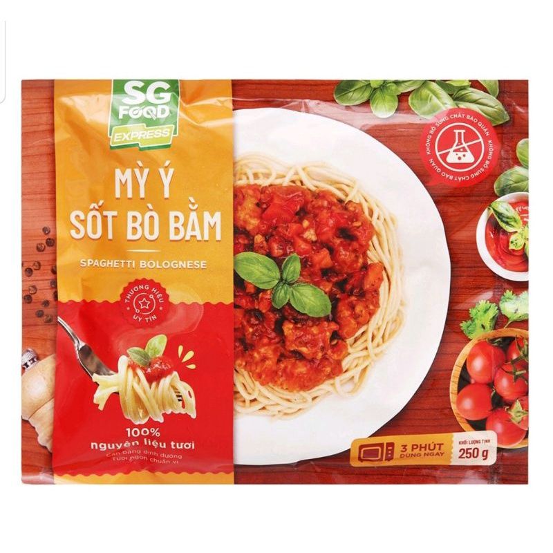  Mỳ ý sốt Bò  hầm 250g 
