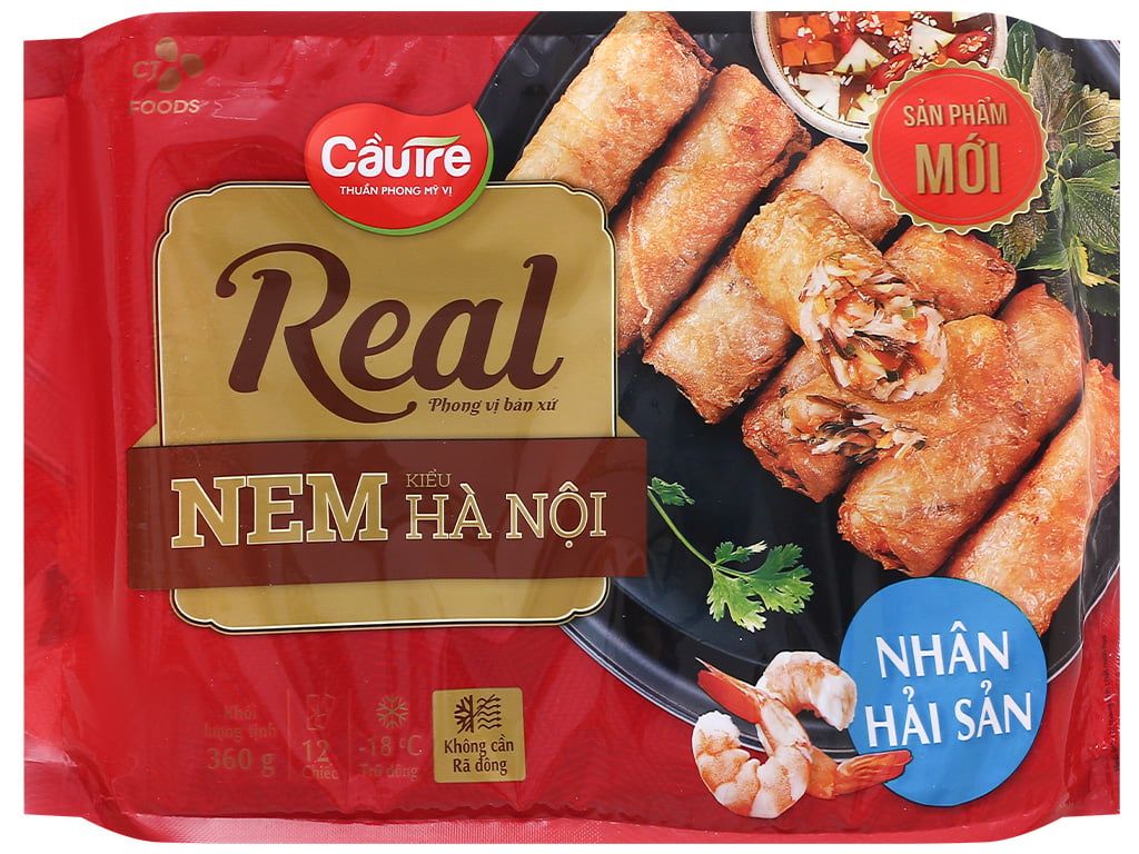  Nem real hà nội nhân thịt 360g 
