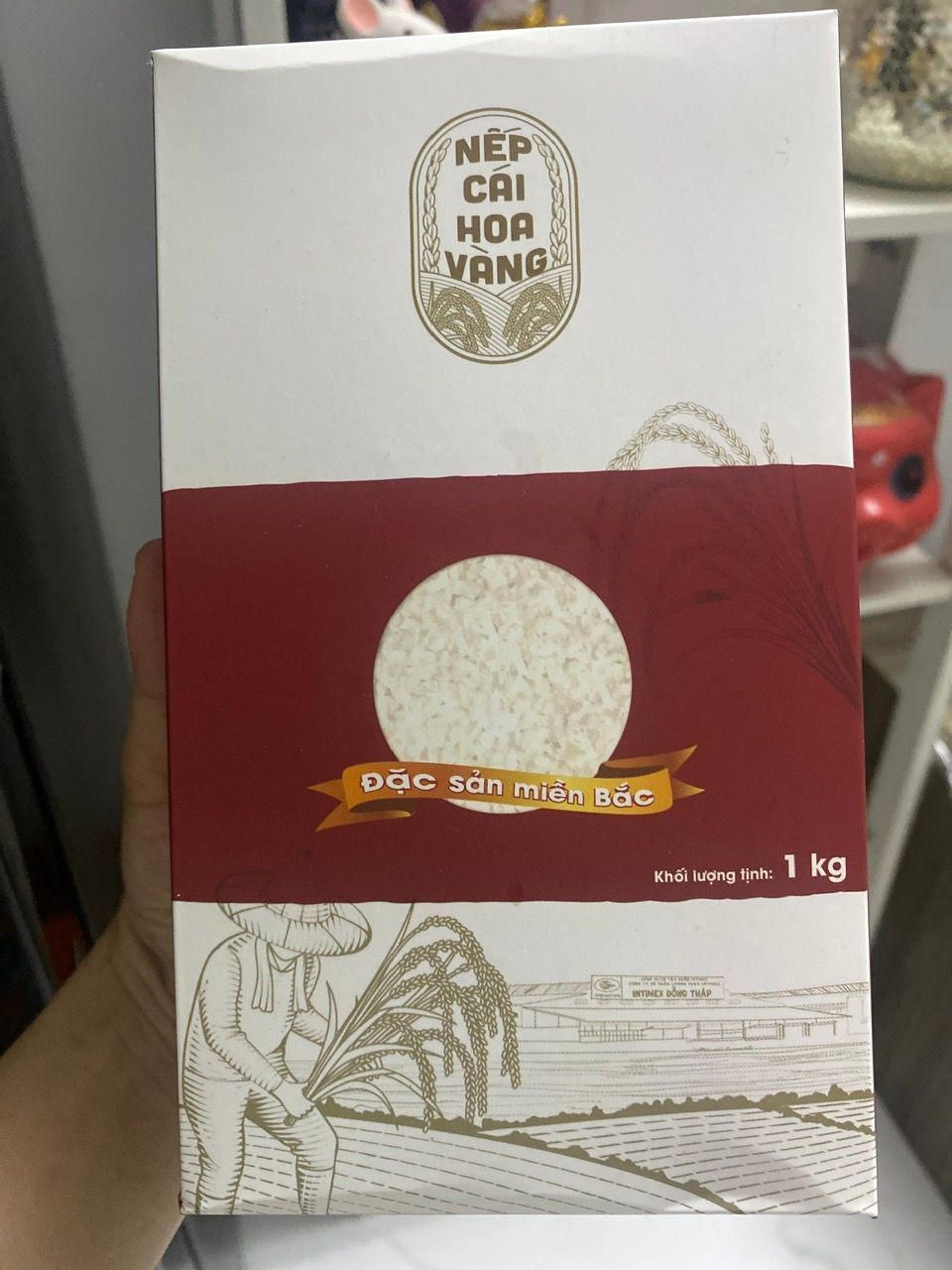  Nếp Cái Hoa vàng 1kg- ITM 