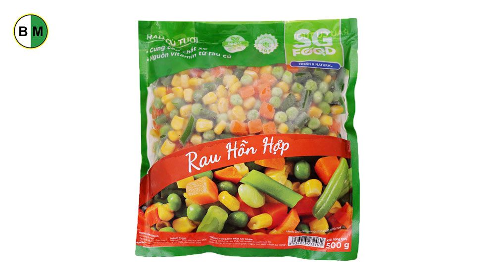  Rau hỗn hợp SG 500g 