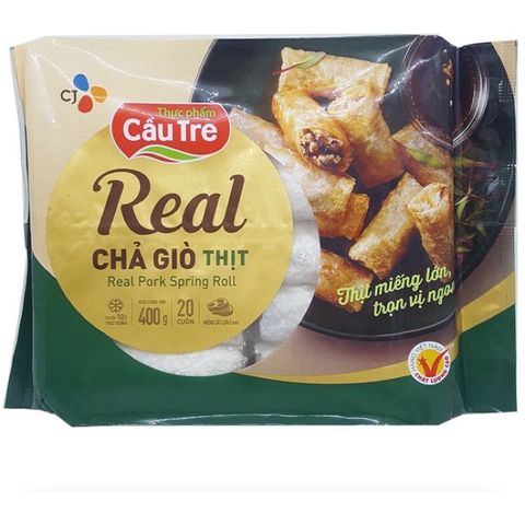  chả giò real thịt 400g 