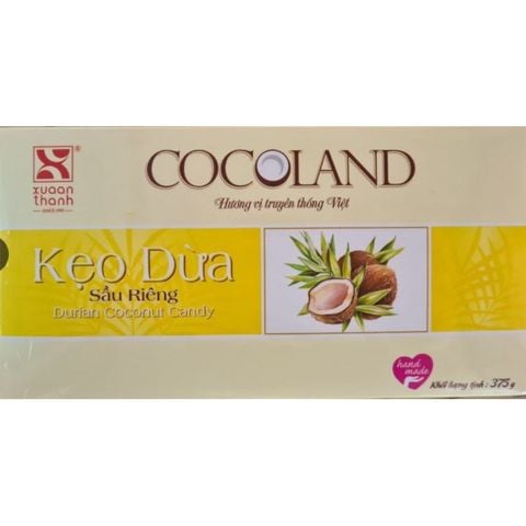  Kẹo dừa sầu riêng Xuân Thanh - 375g 