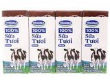  Sữa tiệt trùng vinamilk dâu , socola 180ml 