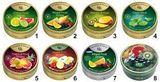  Kẹo trái cây Đức C&H- hộp thiếc tròn dẹp- 175g 