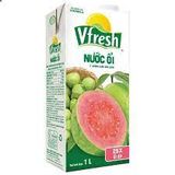  Nước V- Fresh Cam Ổi  Ép 100%- 1 lít 