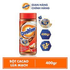  Bột ovaltine hủ thủy tinh 400g 