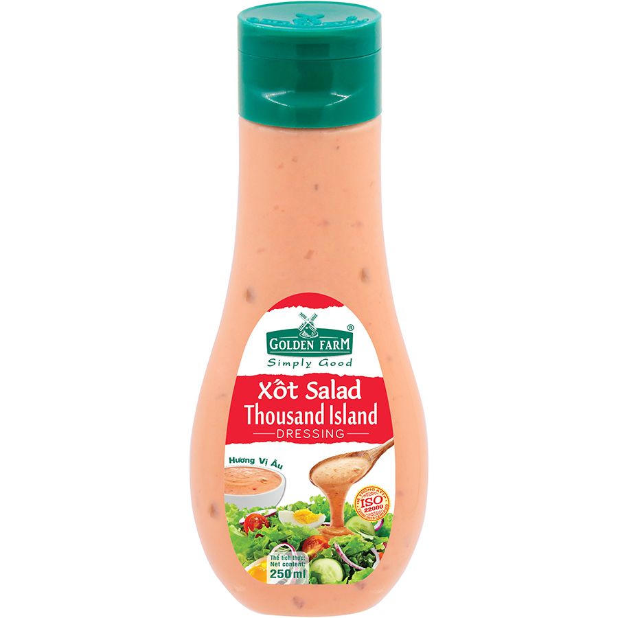  sốt salad thousand  golden farm 250ml 