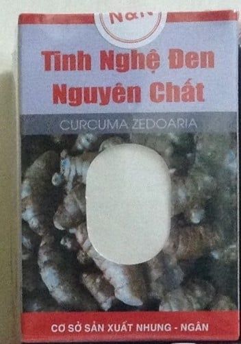  Tinh nghệ đen nhung ngân - 100g 