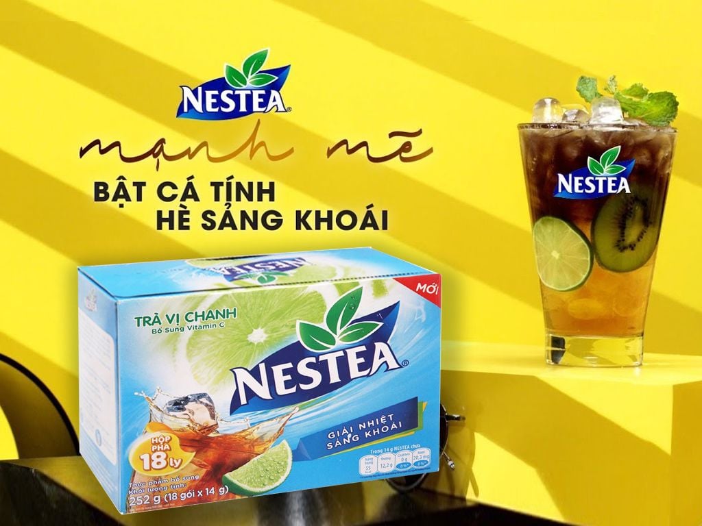 Trà Chanh Nestea 18 gói*14g 