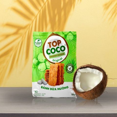  Bánh dừa nướng topcoco gói 