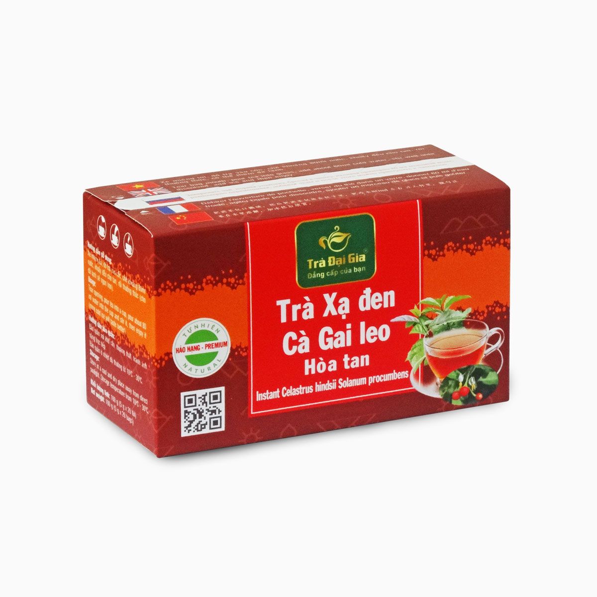  Trà xạ đen cà gai leo Đại Gia- 1,5g *20 