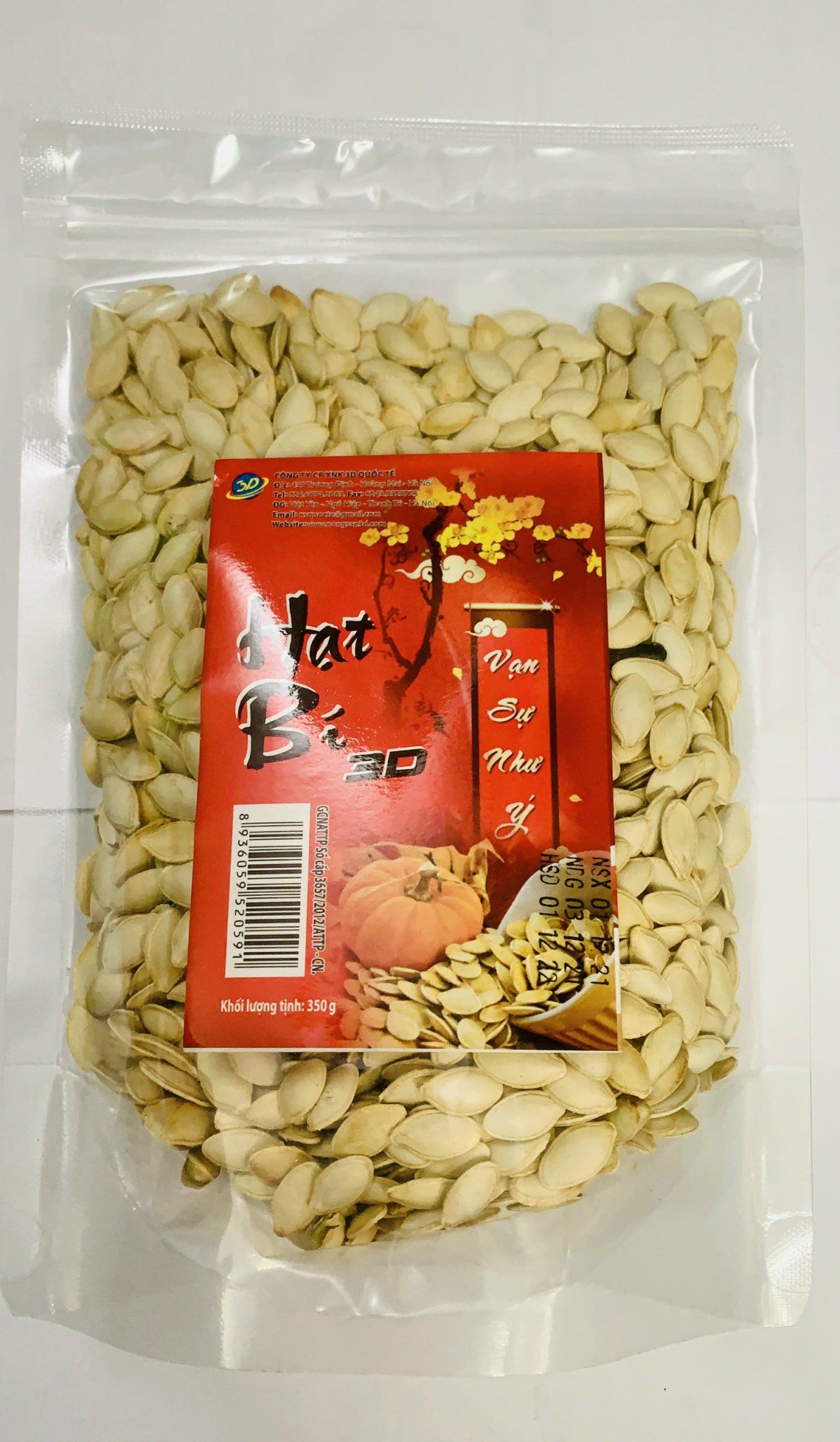  Hạt bí 3D 150g 