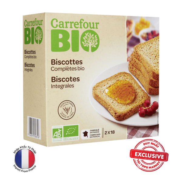  CARREFOUR BANH QUY BO PETITS BEURRES HUU CO BIO 167G 