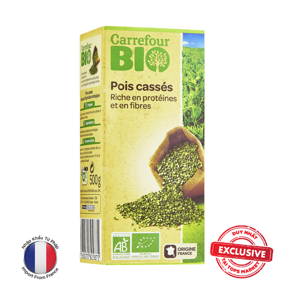  CARREFOUR HAT DAU HA LAN HUU CO BIO 500G 