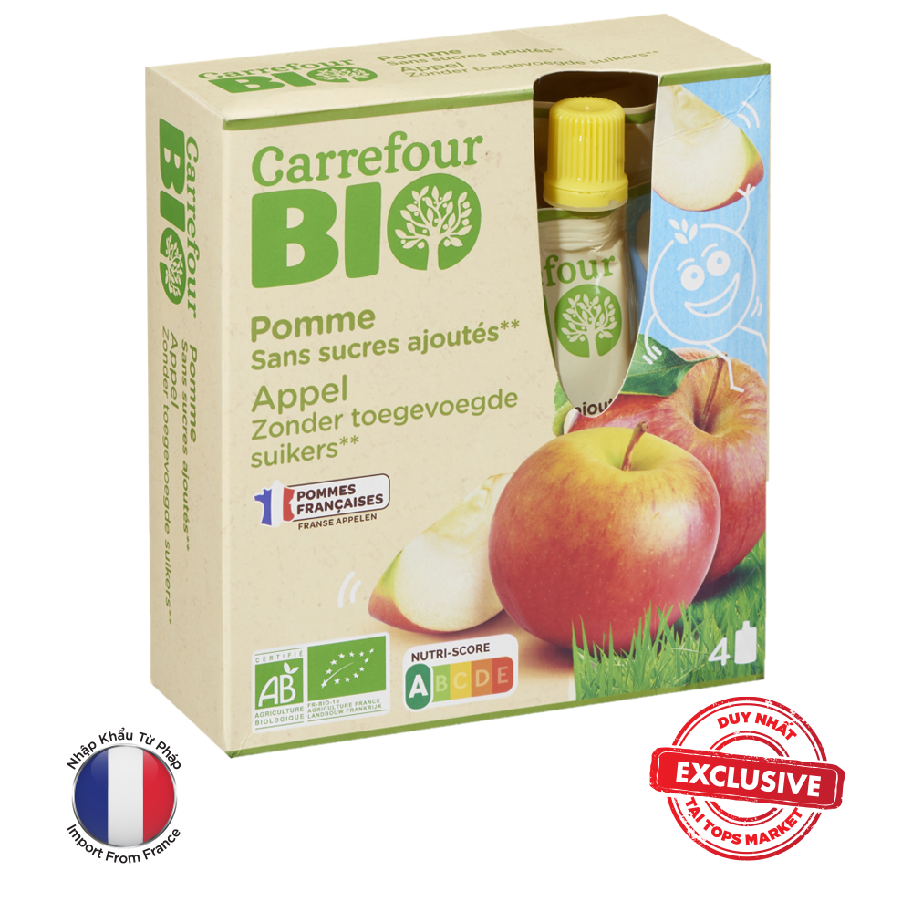  CARREFOUR TAO NHUYEN HUU CO BIO 4X90G 