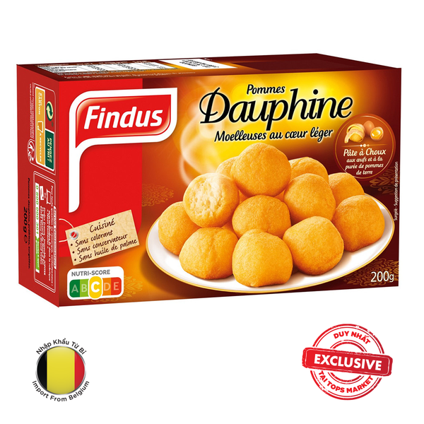  KHOAI TÂY CHIÊN VIÊN FINDUS NOISETTES 400G 
