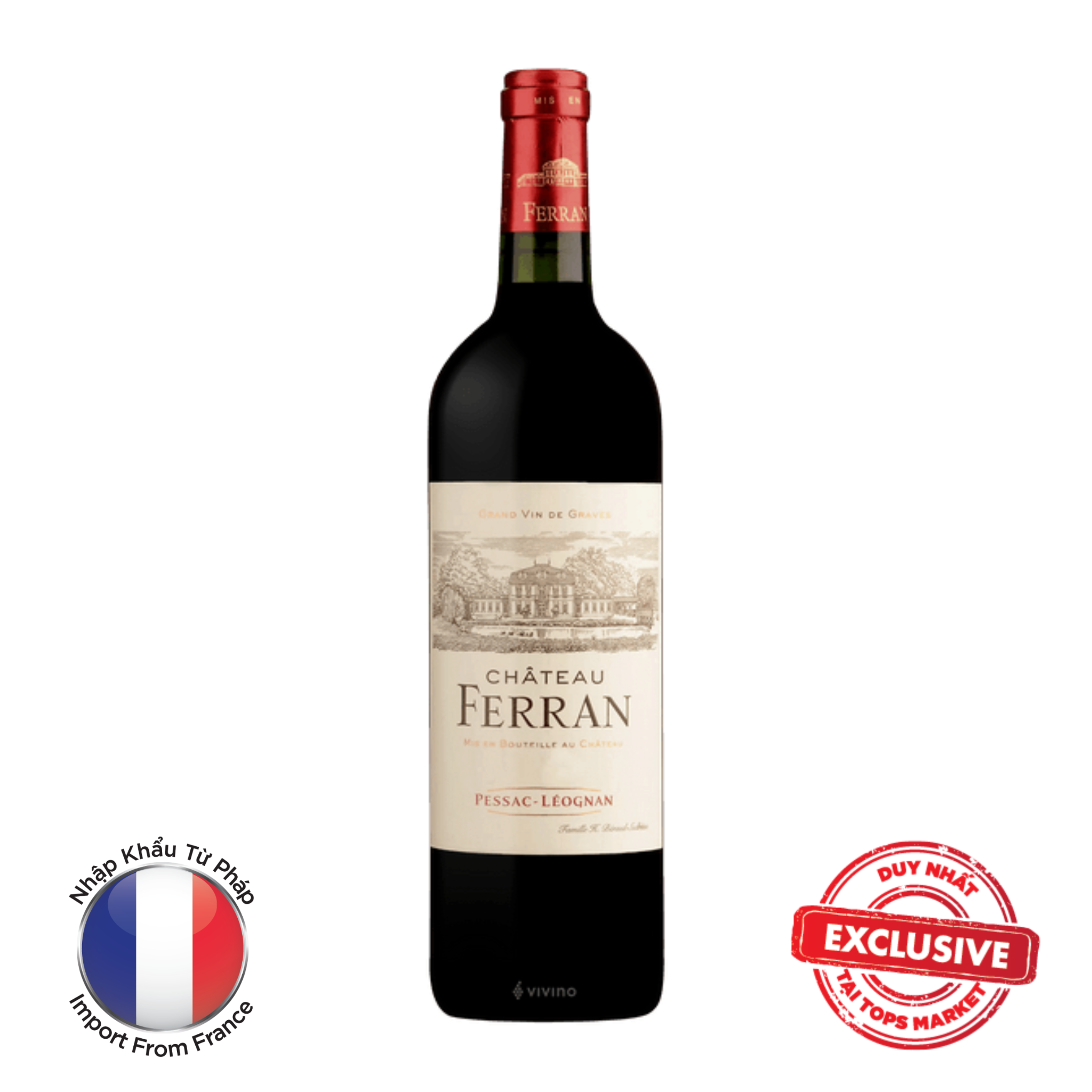  Vang Đỏ Château Ferran PESSAC LEOGNAN 