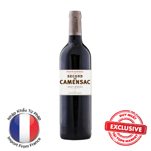  Vang Đỏ  Second de Camensac MEDOC (2nd 
