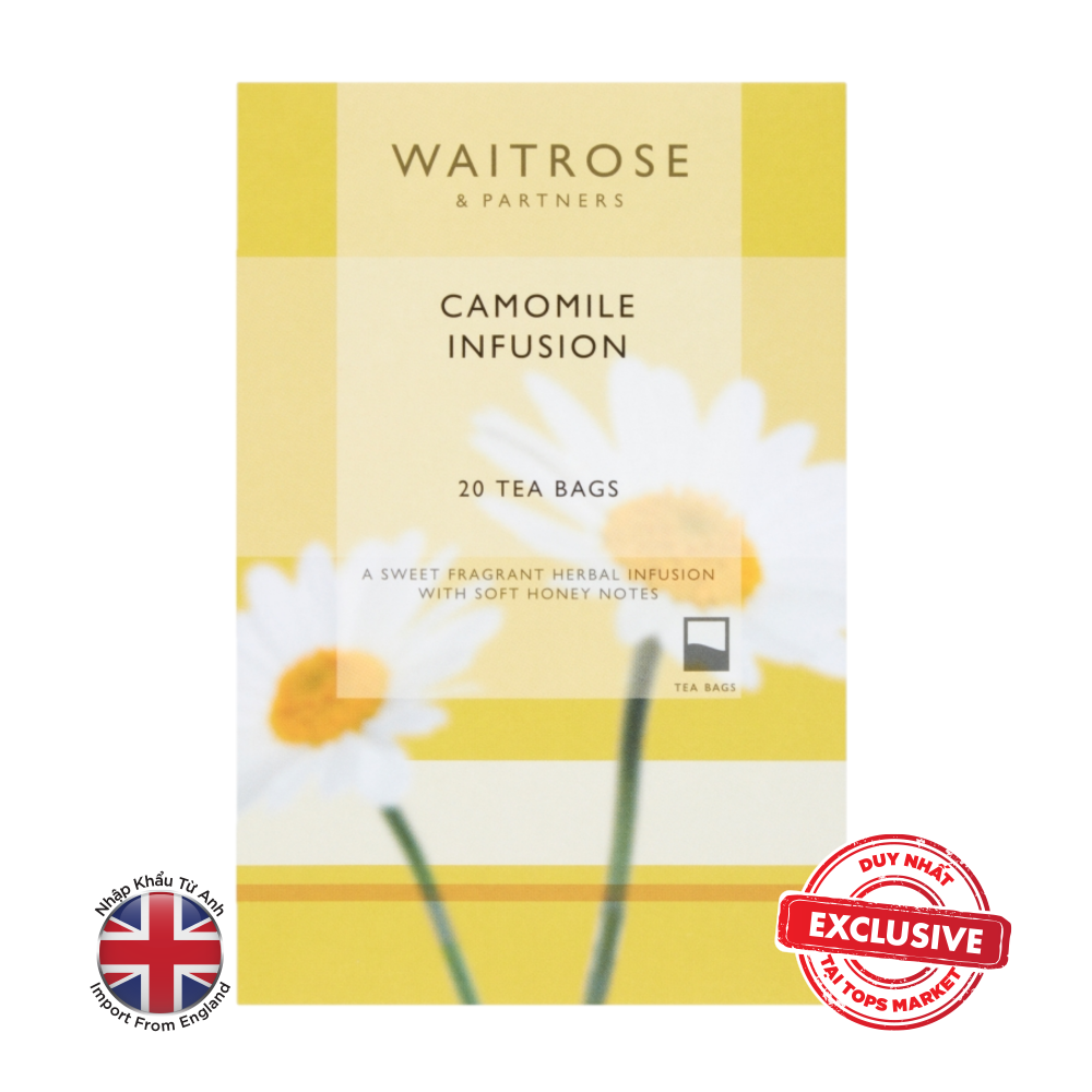  WAITROSE TRÀ TÚI LỌC HOA CÚC LA MÃ 