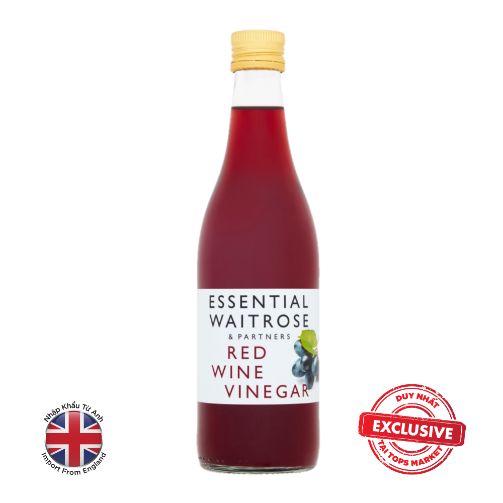  GIẤM VANG ĐỎ ESSENTIAL WAITROSE & PARTNERS 