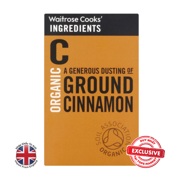  BỘT QUẾ HỮU CƠ WAITROSE & PARTNERS 