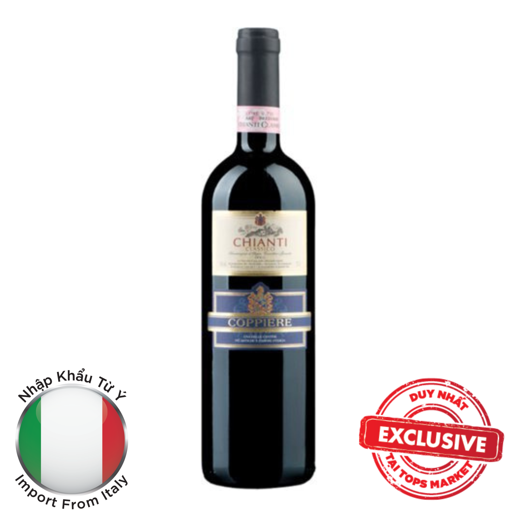  Vang Đỏ COPPIERE Chianti DOCG 
