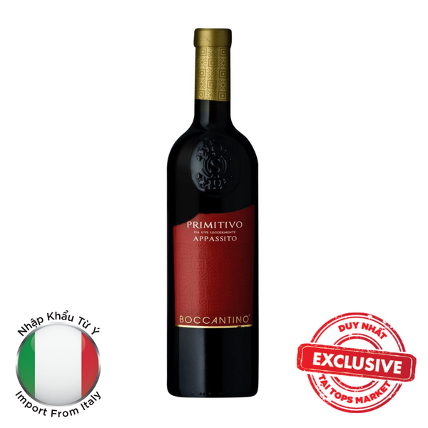  Vang Đỏ Boccantino Primitivo del Salen 