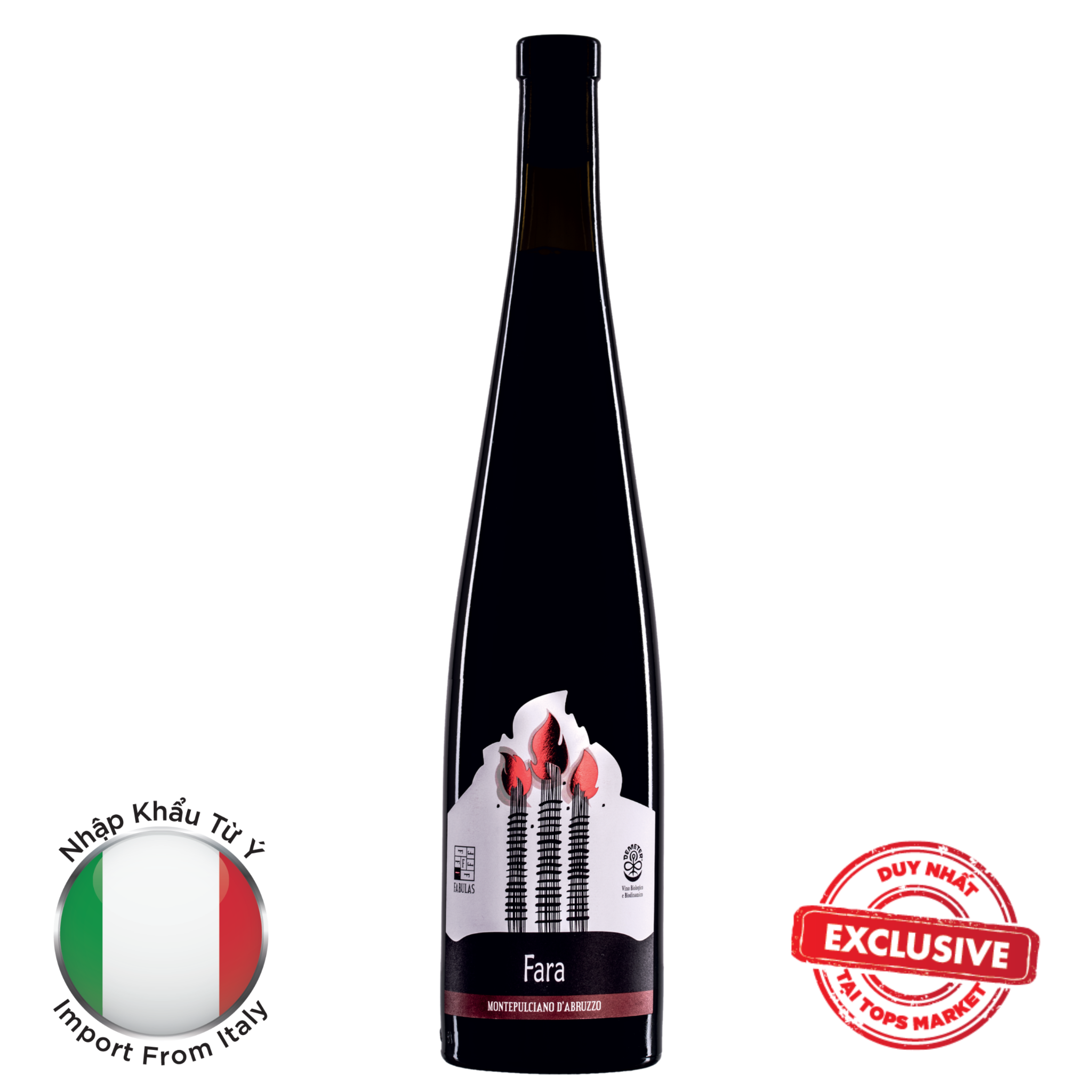  Vang Đỏ  Fara Montepulciano  BIO 