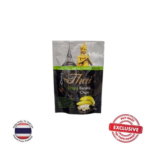  MYCHOICE CHUỐI SẤY GIÒN 120G 