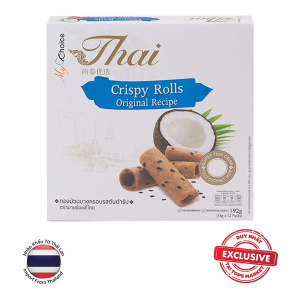  MYCHOICE BÁNH QUE DỪA VỊ NGUYÊN BẢN 192G 