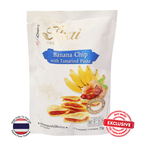  MYCHOICE CHUỐI SẤY KẸP ME 75G 
