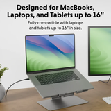  Giá đỡ Hyper HyperSpace Ergonomic Laptop Stand (HS1150GYGL) 