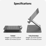  Giá đỡ Hyper HyperSpace Ergonomic Laptop Stand (HS1150GYGL) 