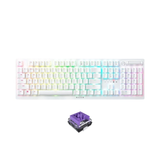  Bàn phím Razer DeathStalker V2 Pro White Edition - Clicky Purple Switch 