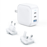  Sạc Innostyle Gan Minicube 2C1A 65W (Gồm Phích Cắm Chuyển Đổi Uk / Eu / Au) 