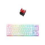  Bàn phím Gaming Razer DeathStalker V2 Pro Tenkeyless - White Edition - Linear Red Switch 