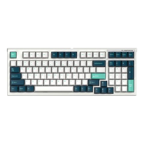  Bàn phím cơ FL-Esports FL980CPM Cool Mint - Switch FLCMMK Cercis 