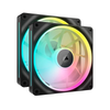  Quạt tản nhiệt Corsair iCUE LINK LX140 RGB White, Black (KIT 2 Fan) 