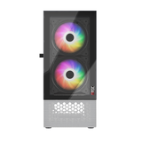  CASE MAGIC GM-04 AIR BLACK AND WHITE GLASS 3 FAN (ATX) 