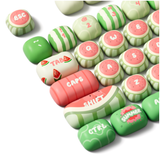  Bộ Keycap AKKO Watermelon (PBT Dye-subbed / MAO profile / 142 nút) 