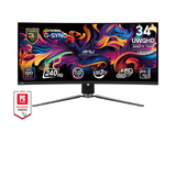  Màn hình MSI Gaming MPG 341CQPX QD-OLED  (34 inch, QD-OLED, 240Hz, 0.03 ms) 