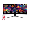  Màn hình MSI Gaming MPG 341CQPX QD-OLED  (34 inch, QD-OLED, 240Hz, 0.03 ms) 