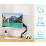  ARM giá treo màn hình EDRA EMA7303 (34inch, 10Kg) 