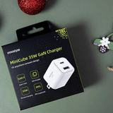  Sạc nhanh Innostyle mini cube Gan II PPS/PD 35W 2 cổng 1C1A 