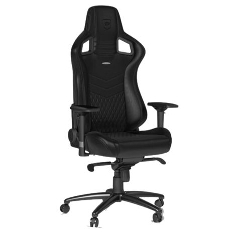  Ghế Gaming NobleChairs EPIC Black Real-Leather 