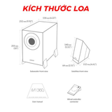  Loa EDIFIER 2.1 M1360 (Loa máy tính) 